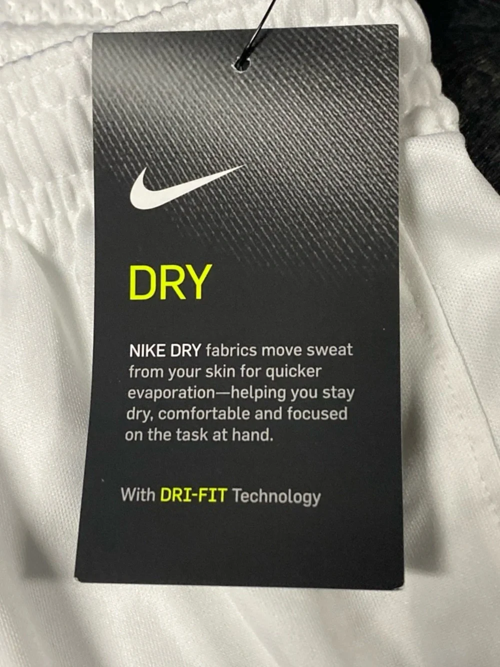 Nike Dri-FIT Men’s League Knit II Shorts White (BV6854-100) Athletic Small NWT